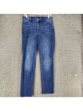 Old Navy Jeans Womens 6 Blue Stretch Denim Wow Straight